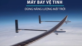 MÁY BAY VỆ TINH SỬ DỤNG NĂNG LƯỢNG MẶT TRỜI