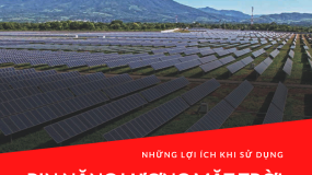 Những lợi ích khi sử dụng pin năng lượng mặt trời