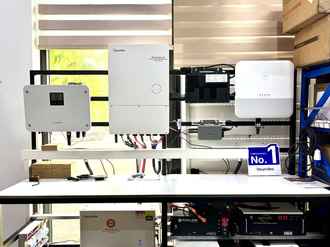sungrow, hoymiles